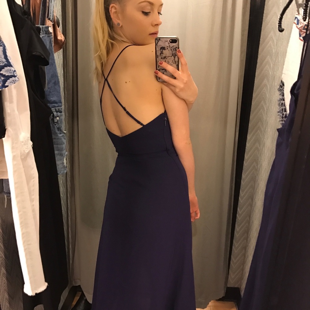 SOLD🏷️ Stylestalker Nicolet Maxi Dress🔮 purple xsmall 💜 - Picture 4 of 11